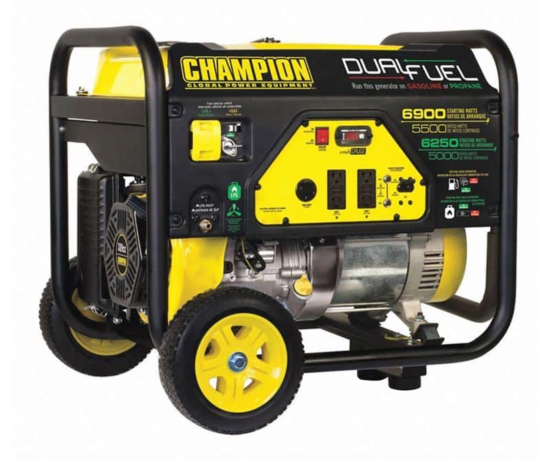 Champion 5500 Dual Fuel Generator