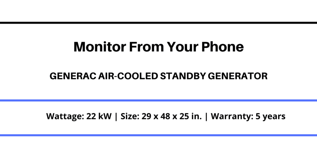 Best Generator to Monitor from Your Phone