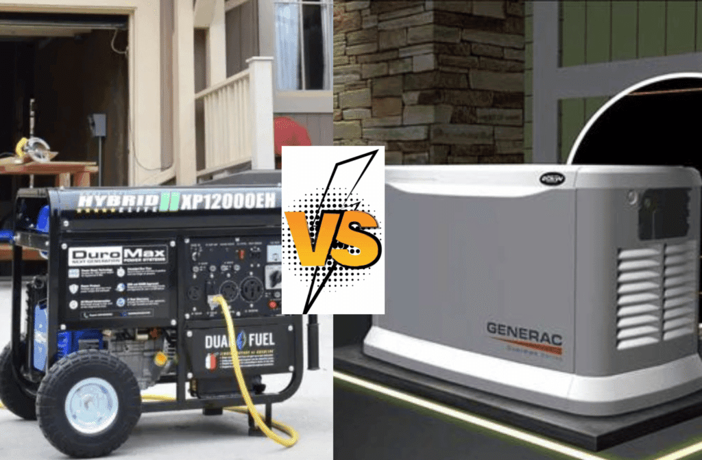 Portable vs. Standby Generator